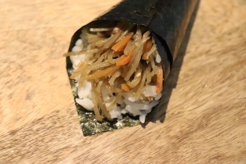 きんぴら_手巻き寿司