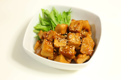 テンペの照り焼き