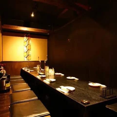 鳥心_内観（個室）_金山_居酒屋_個室