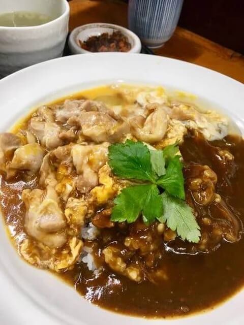 鳥藤　親子カレー　築地おすすめランチ