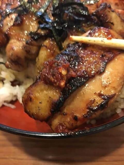 ととや_焼き鳥丼_築地おすすめランチ