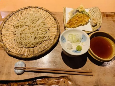 九つ井 玉川店_ざるそば_二子玉川ランチ