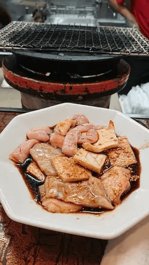 つるや_ホルモンセット_大阪（天王寺）_焼肉店