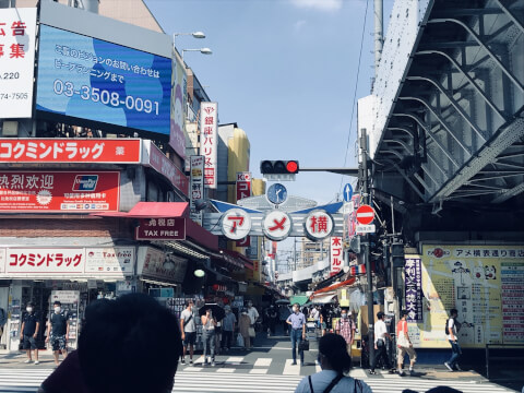 御徒町駅高架下_アメ横