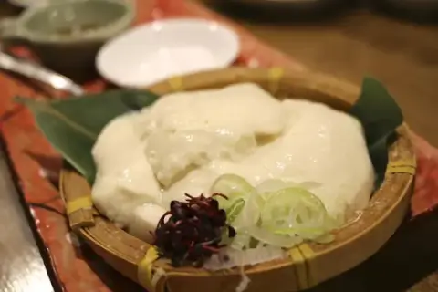 海の日_汲み上げざる豆冨_栄居酒屋