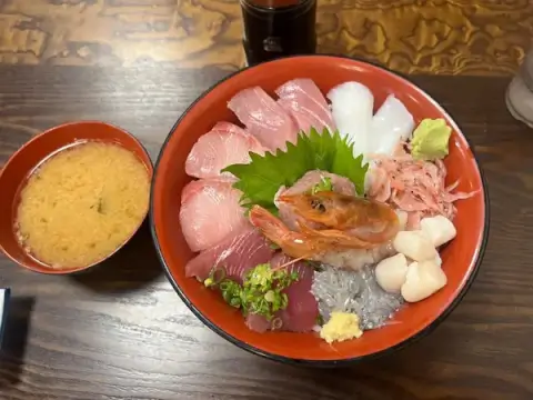 丸天丼　沼津港グルメ　おすすめ　魚河岸丸天