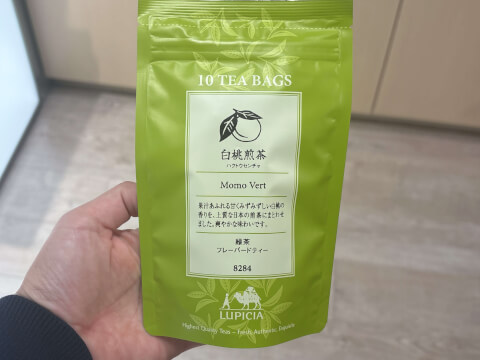 白桃煎茶_ルピシア_おすすめ_人気