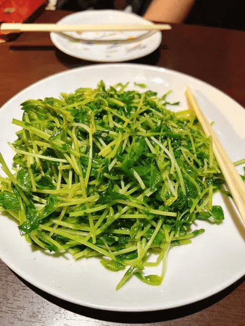 聚福楼_豆苗炒め_ガチ中華_池袋