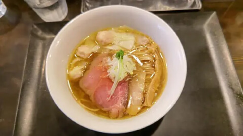 えびワンタン塩らぁ麺_らぁ麺やまぐち 辣式 本店_ラーメン_東陽町