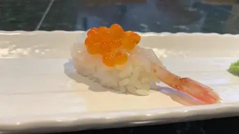 よし佳_にぎり寿司（エビ）_浦和ランチ