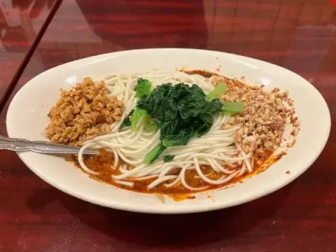 楊_汁なし担々麺_ガチ中華_池袋