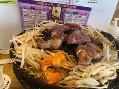 食べ放題 ゆきだるま中野部屋 東京 ジンギスカン