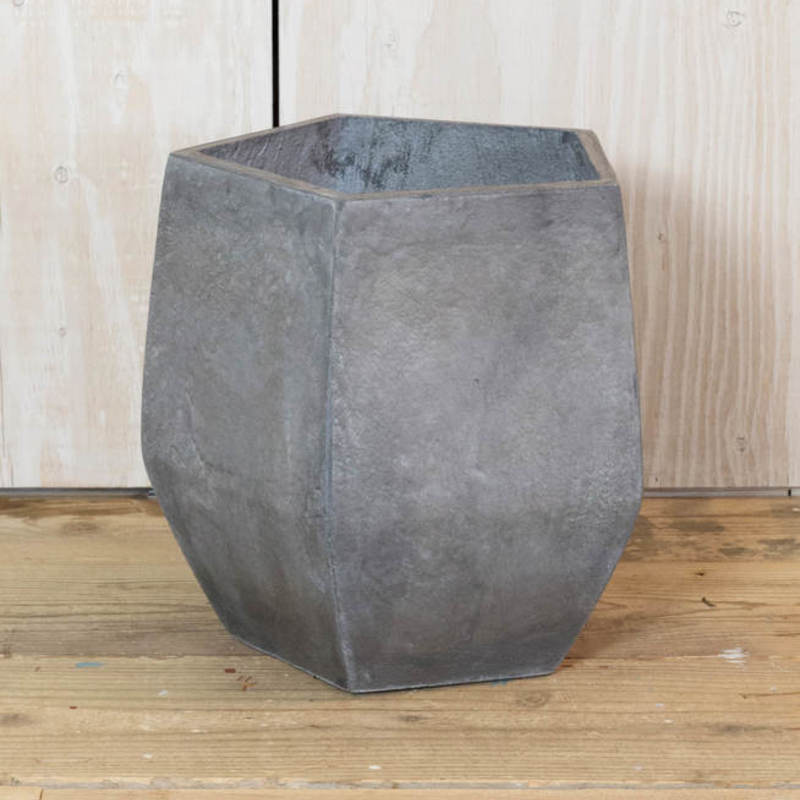 早いもの勝ち！ガレージ✴︎garage✴︎鉢カバー✴︎グレー✴︎石調✴︎特大✴︎ファイバー鉢 早いもの勝ち！ガレージ✴︎garage✴︎鉢カバー✴︎グレー✴︎石調✴︎特大