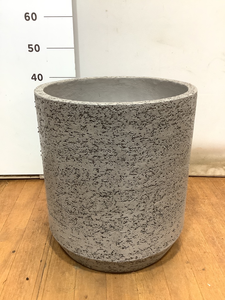 鉢カバー エコストーン　シリンダータイプ8号鉢用 Gray stem F1802 鉢カバー Eco Stone（エコストーン） シリンダータイプ 10号鉢用 Gray