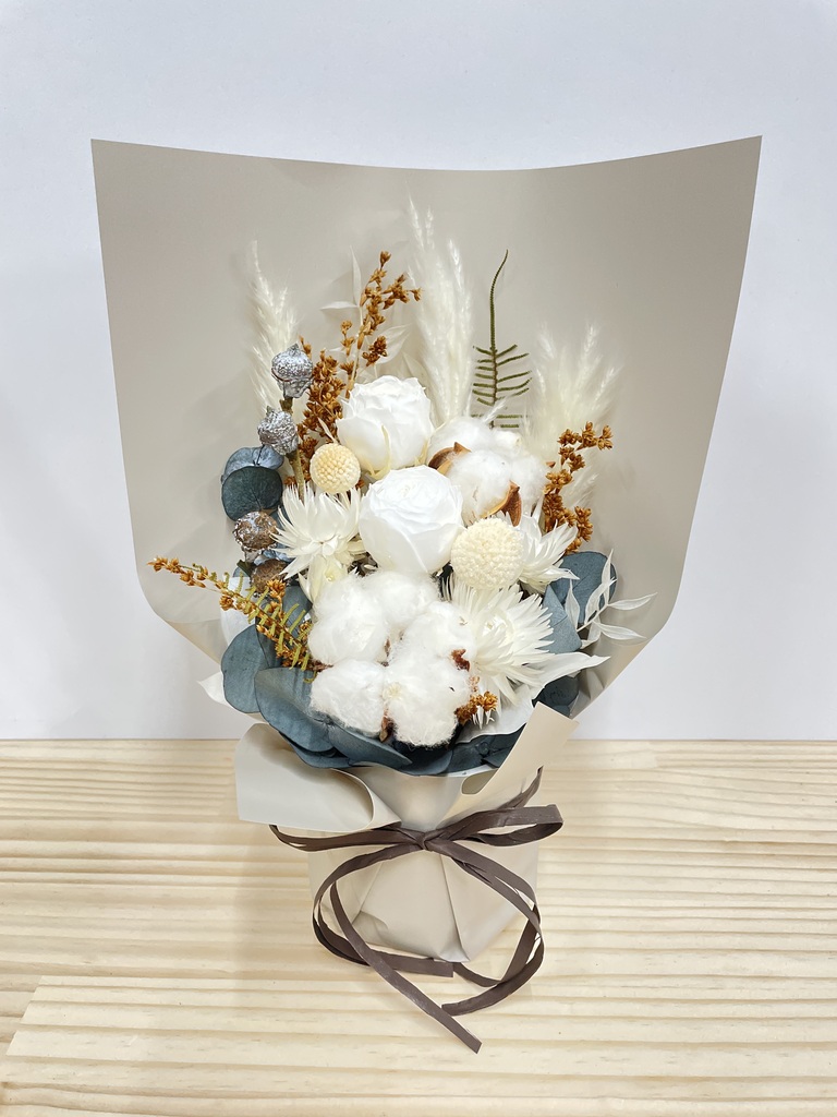 ホワイト造花（プリザーブド）フラワーアレンジメント 楽天市場】【東京堂 公式】東京堂オリジナル 花純（かすみ