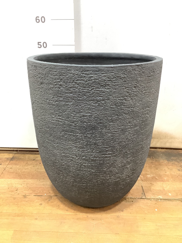 鉢カバー ビアスアルトエッグ 10号鉢用 ブラック #GREENPOT EB