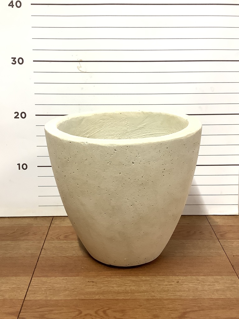 鉢カバー フォリオエッグ 5号鉢用 クリーム #GREENPOT EB