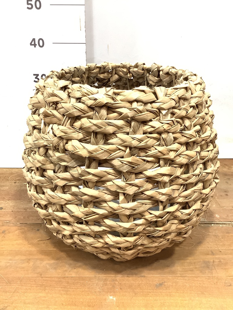 鉢カバー LushBasket（ラッシュバスケット） 8号鉢用 Natural #stem