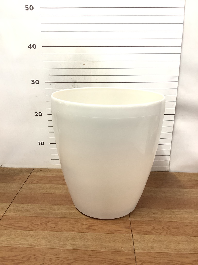 鉢カバー ラスターポット 7号鉢用 white #アップルウェア 265型 | 鉢