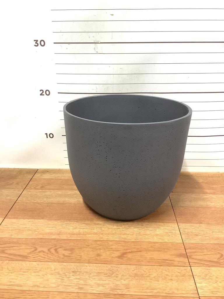 鉢カバー インティ M 5号鉢用 濃グレイ #ミュールミル VHA-011MDG | 鉢