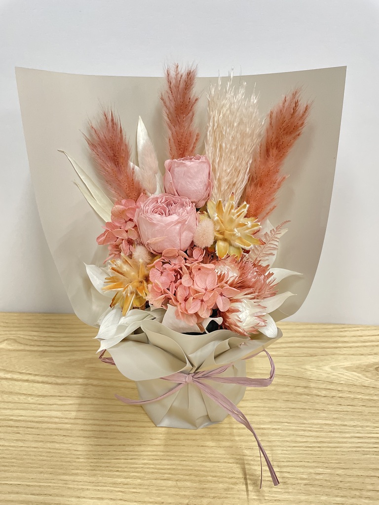 プリザーブドフラワー アレンジメント ピンク | プリザーブドフラワー  