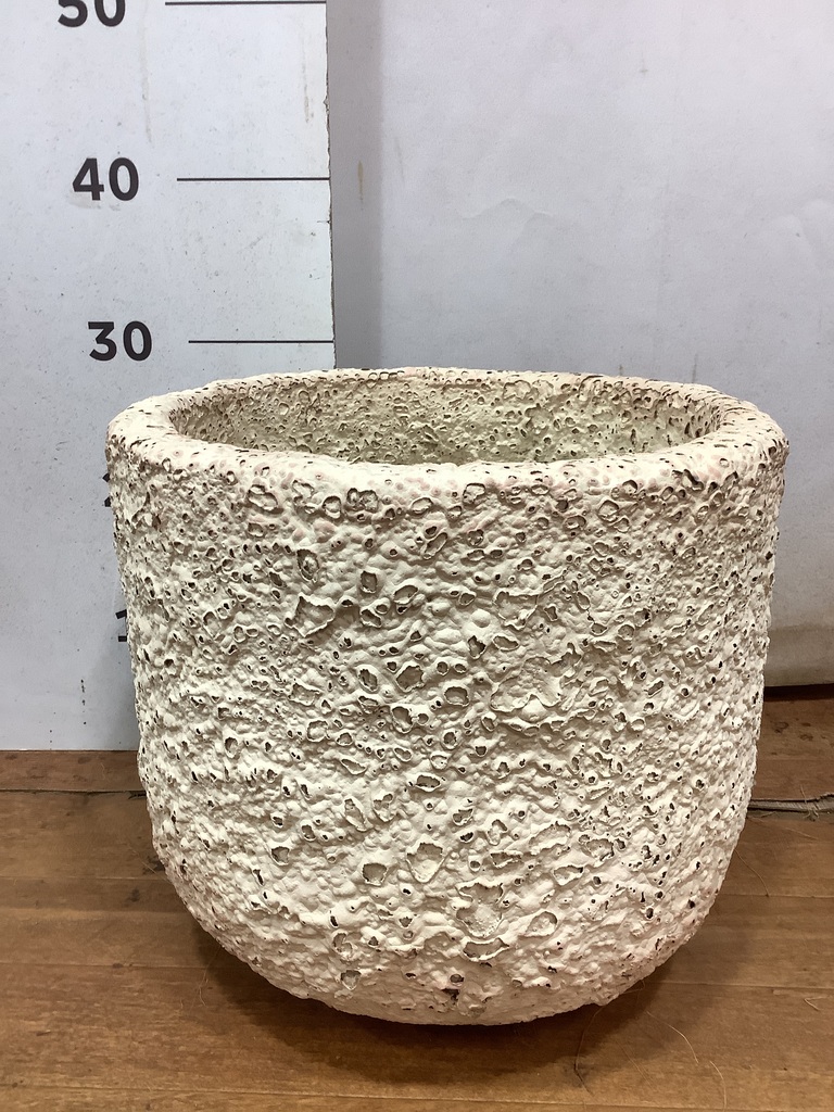 鉢カバー Coral Pot (コーラルポット) 8号鉢用 ホワイト #stem