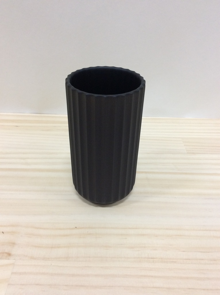 LYNGBY PORCELAEN 花瓶 12㎝ ブラック LYNGBY PORCELAEN 花瓶 12㎝ ブラック 北欧花瓶 Lyngby