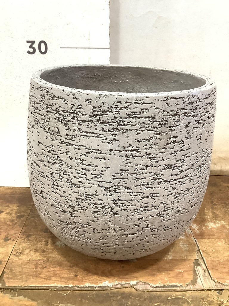 鉢カバー Eco Stone（エコストーン） 6号鉢用 Gray #stem F1805 | 鉢 