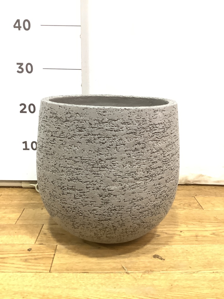 鉢カバー Eco Stone（エコストーン） 6号鉢用 Gray #stem F1805 | 鉢