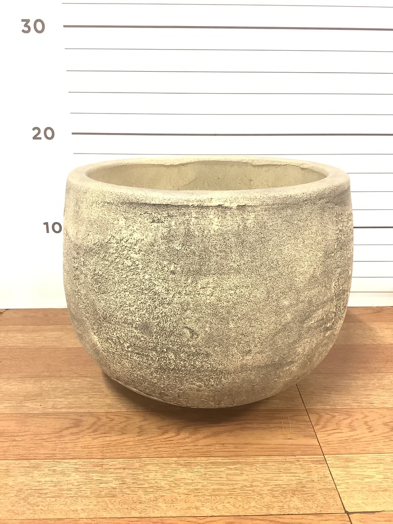 鉢カバー フリットバルーンアンティーククリーム 5号鉢用 #GREENPOT EB