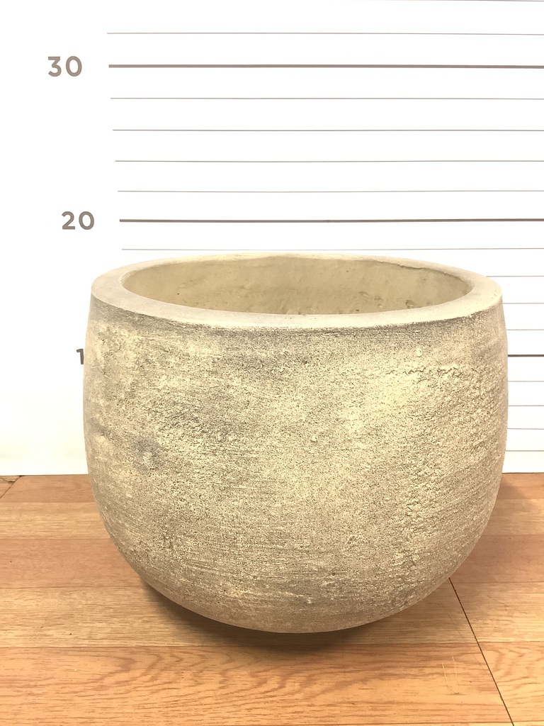 鉢カバー フリットバルーンアンティーククリーム 5号鉢用 #GREENPOT EB