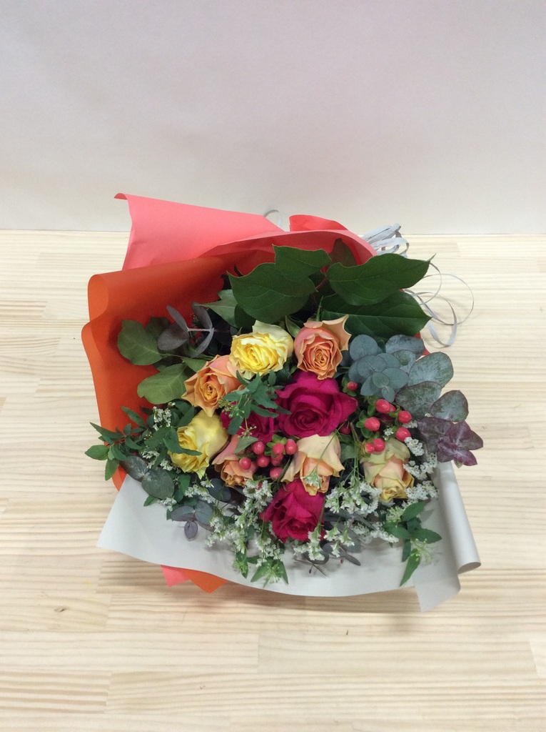 バラ 花束 ミックス M | 花束ならHitoHana(ひとはな)