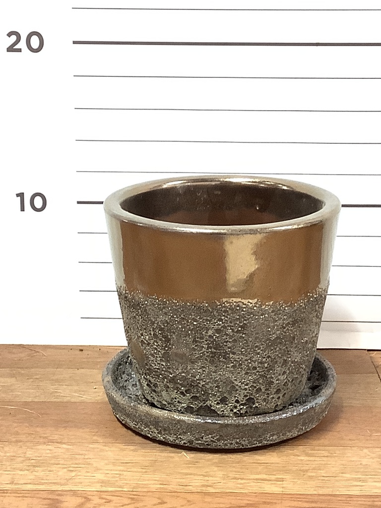 英国製　HERON CROSS 大鉢.花入　東H5-0911③ 英国製 HERON CROSS 大鉢.花入 東H5-0911③ Heron Cross Pottery