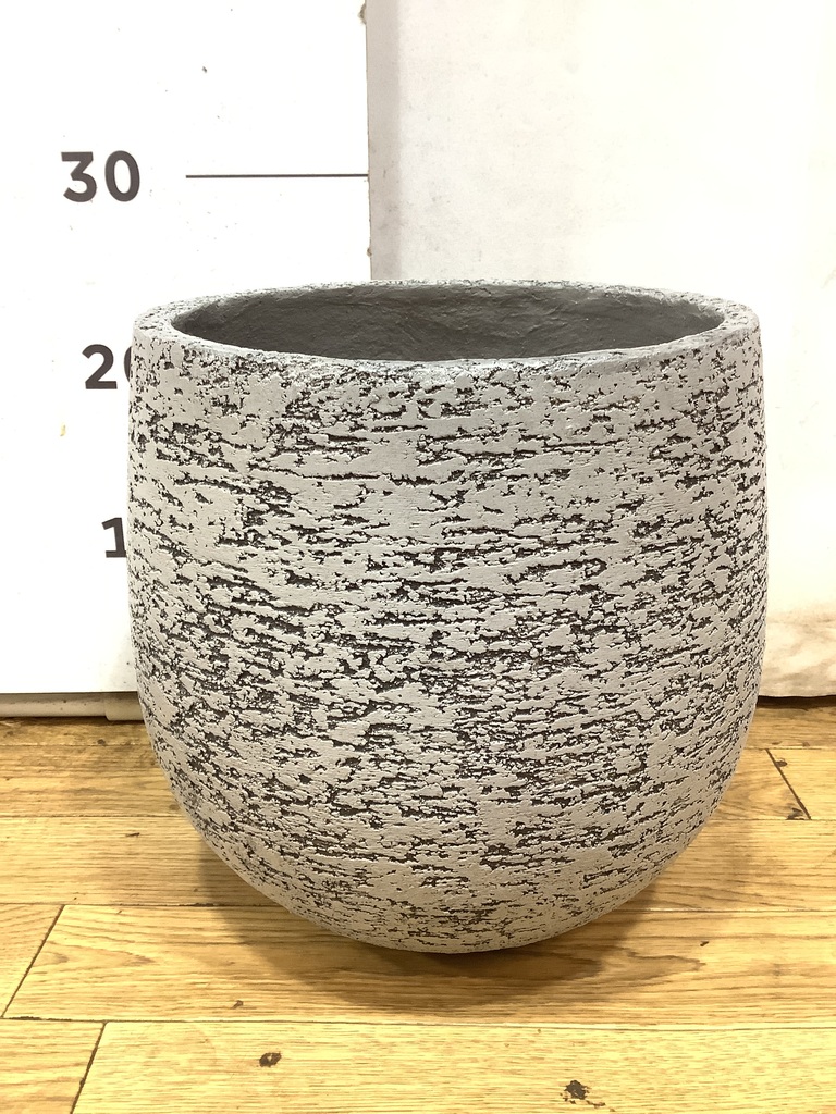 鉢カバー Eco Stone（エコストーン） 6号鉢用 Gray #stem F1805 | 鉢