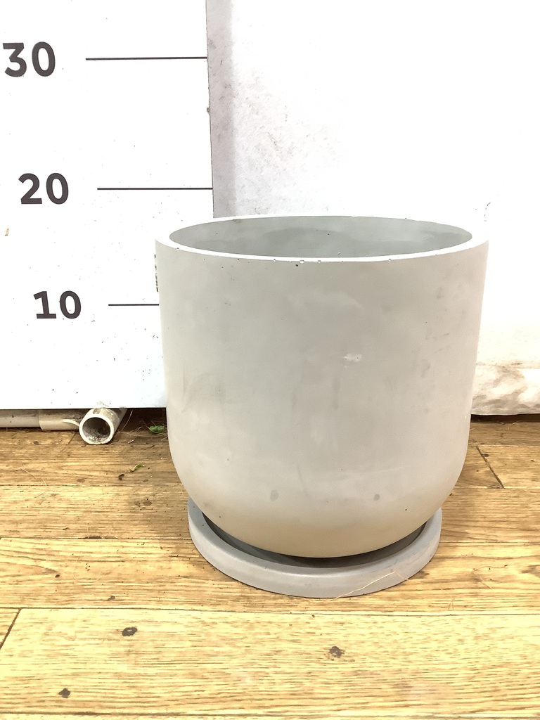 鉢カバー・植木鉢 セメント トラフポット 5号鉢用 #stem F0804
