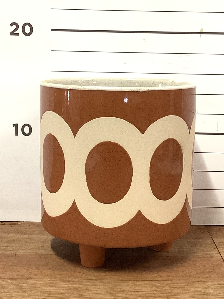 鉢カバー ラダ 15 C 4号鉢用 #FARM 40165 | 鉢カバー・植木鉢なら