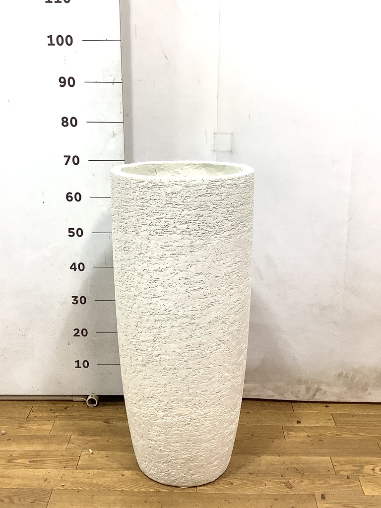 鉢カバー Eco Stone（エコストーン） トールタイプ8号鉢用 white