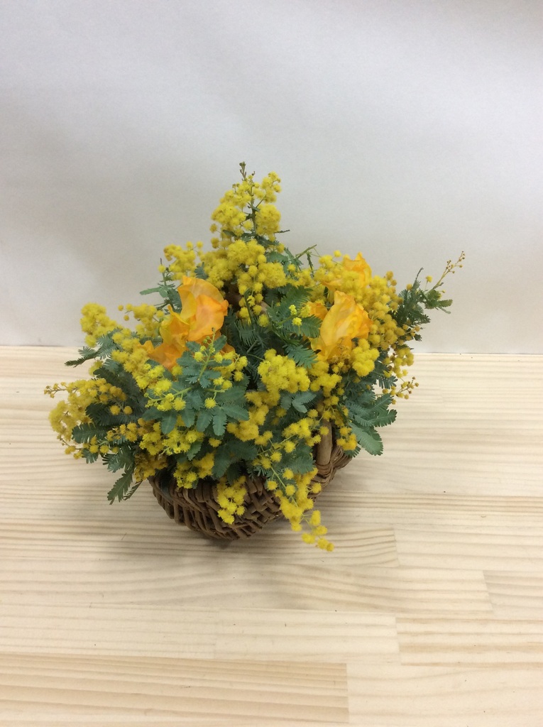 ミモザのアレンジメント | HitoHana（ひとはな）