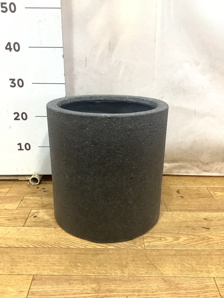 鉢カバー コーディル シリンダー 7号鉢用 ブラック #GREENPOT AN