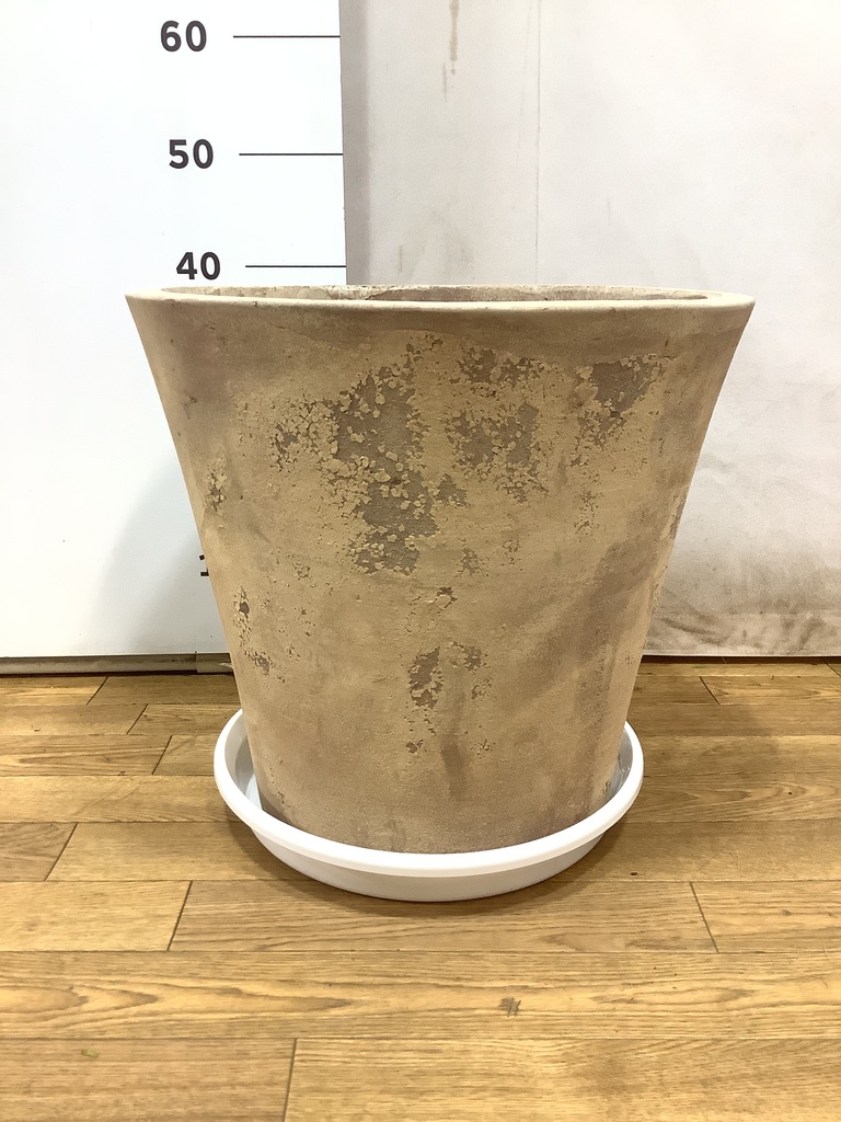 インド石の鉢 鉢カバー ルーガ アンティコ ソリッド 10号鉢用 #GREENPOT EB