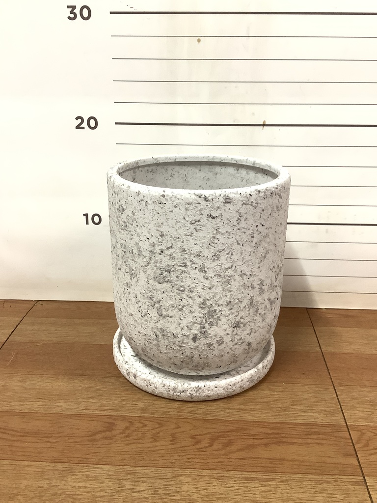 鉢カバー・植木鉢 ピエドロベージュ M 4号鉢用 #ミュールミル SG