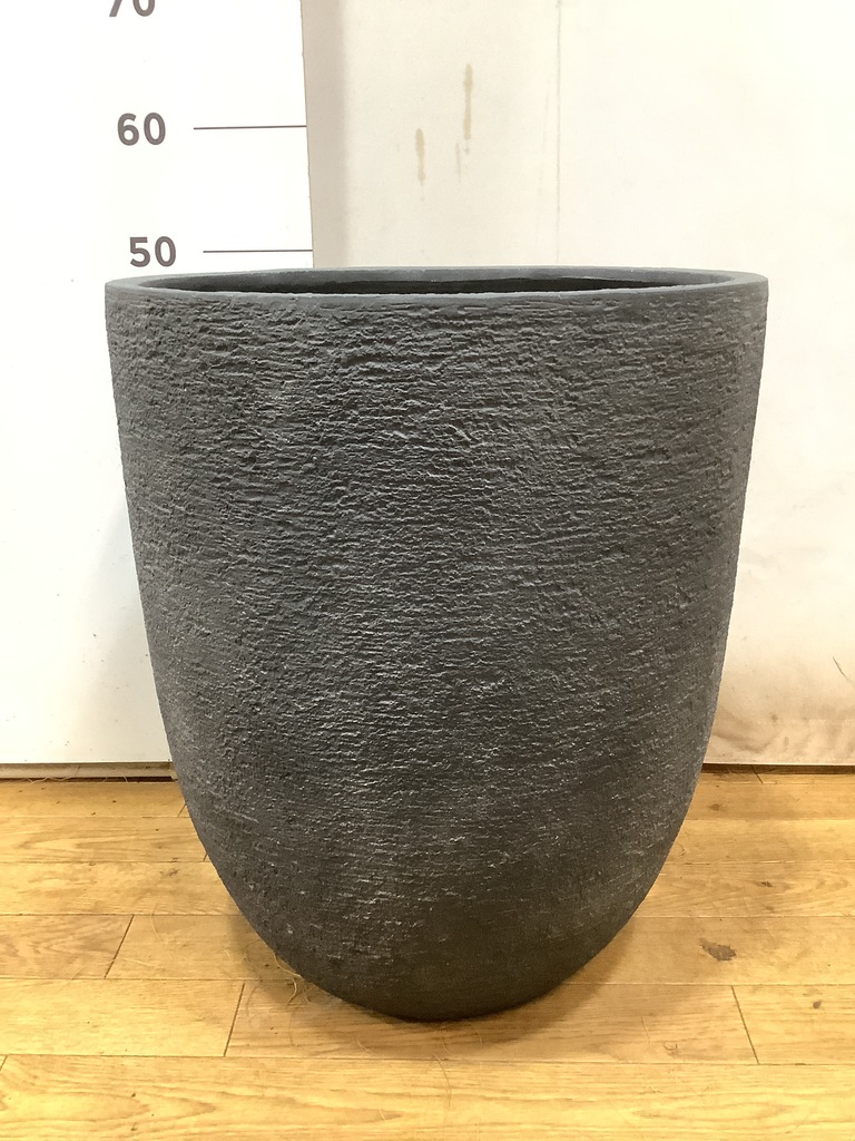 鉢カバー ビアスアルトエッグ 10号鉢用 ブラック #GREENPOT EB