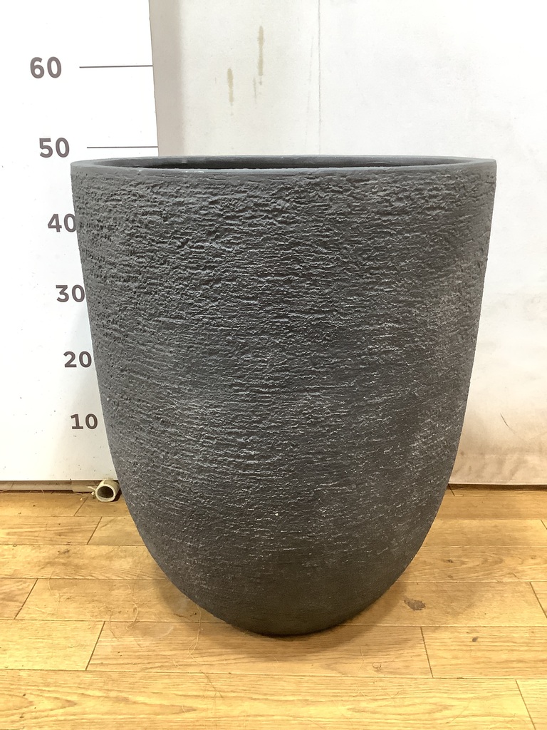 鉢カバー ビアスアルトエッグ 10号鉢用 ブラック #GREENPOT EB