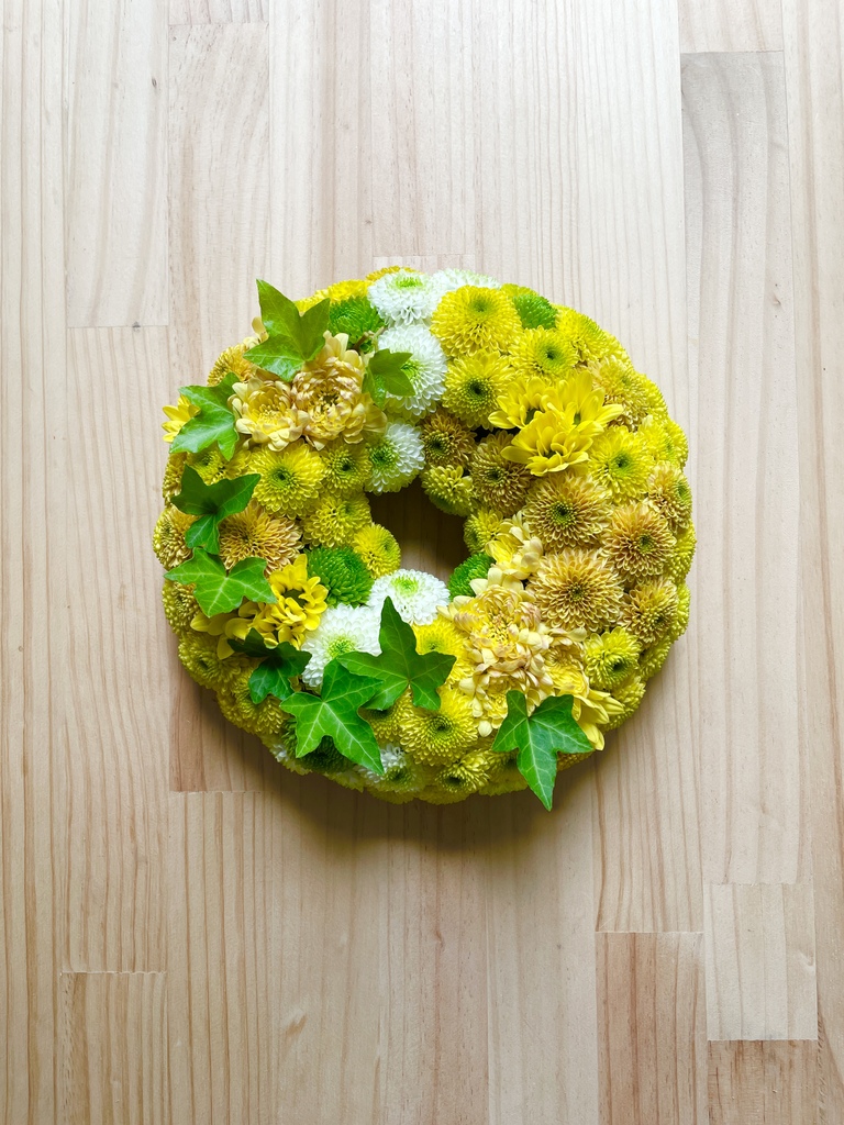dry-flower-bouquet-swag-yellow
