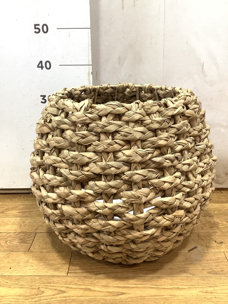 鉢カバー LushBasket（ラッシュバスケット） 8号鉢用 Natural #stem