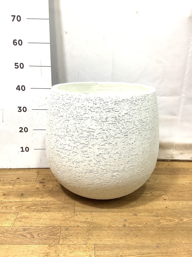 鉢カバー Eco Stone（エコストーン） 10号鉢用 white #stem F1807 | 鉢 