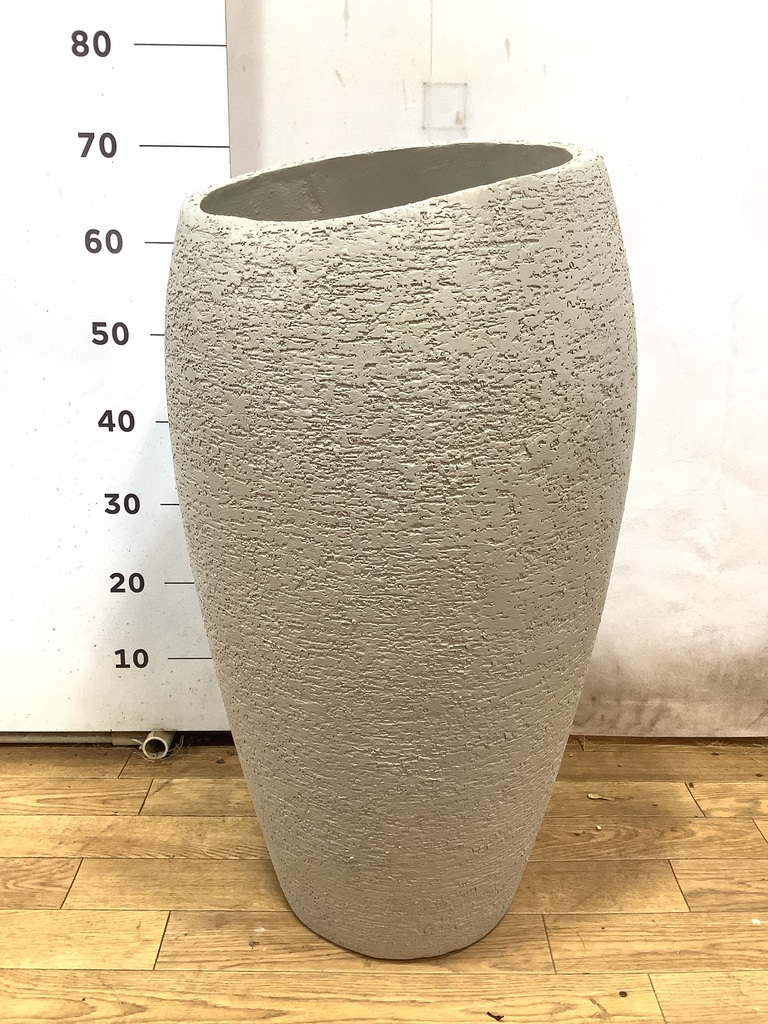 鉢カバー Eco Stone（エコストーン）トールタイプ8号鉢用 Light Gray
