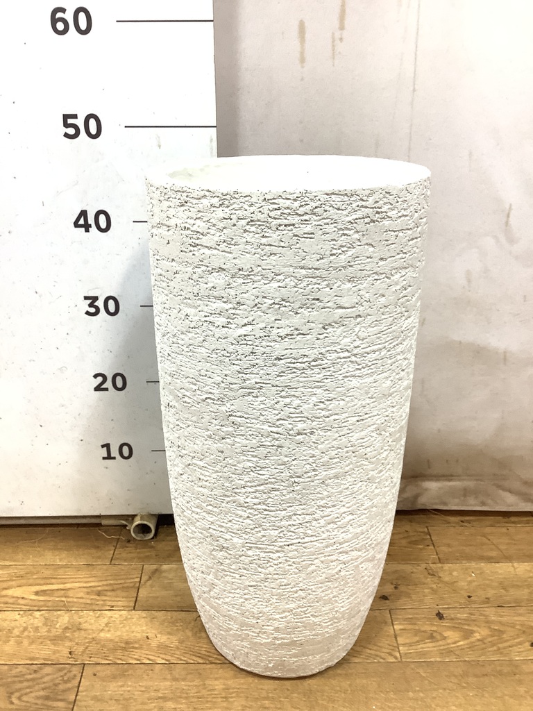鉢カバー 大サイズ 大きめ 検/アクタスstem プランターカバー エコストーン 鉢カバー Eco Stone（エコストーン） トールタイプ6号鉢用 white #stem