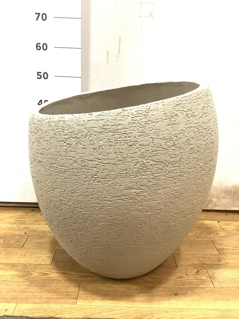 鉢カバー Eco Stone（エコストーン） 10号鉢用 stem F1807 鉢カバー Eco Stone（エコストーン） 10号鉢用 Gray #stem F1807