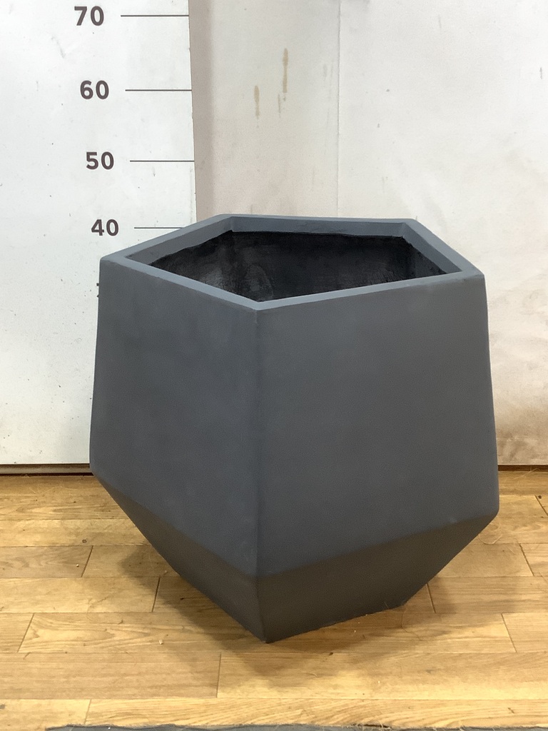 鉢カバー FiberCray（ファイバークレイ） 10号鉢用 Gray #stem